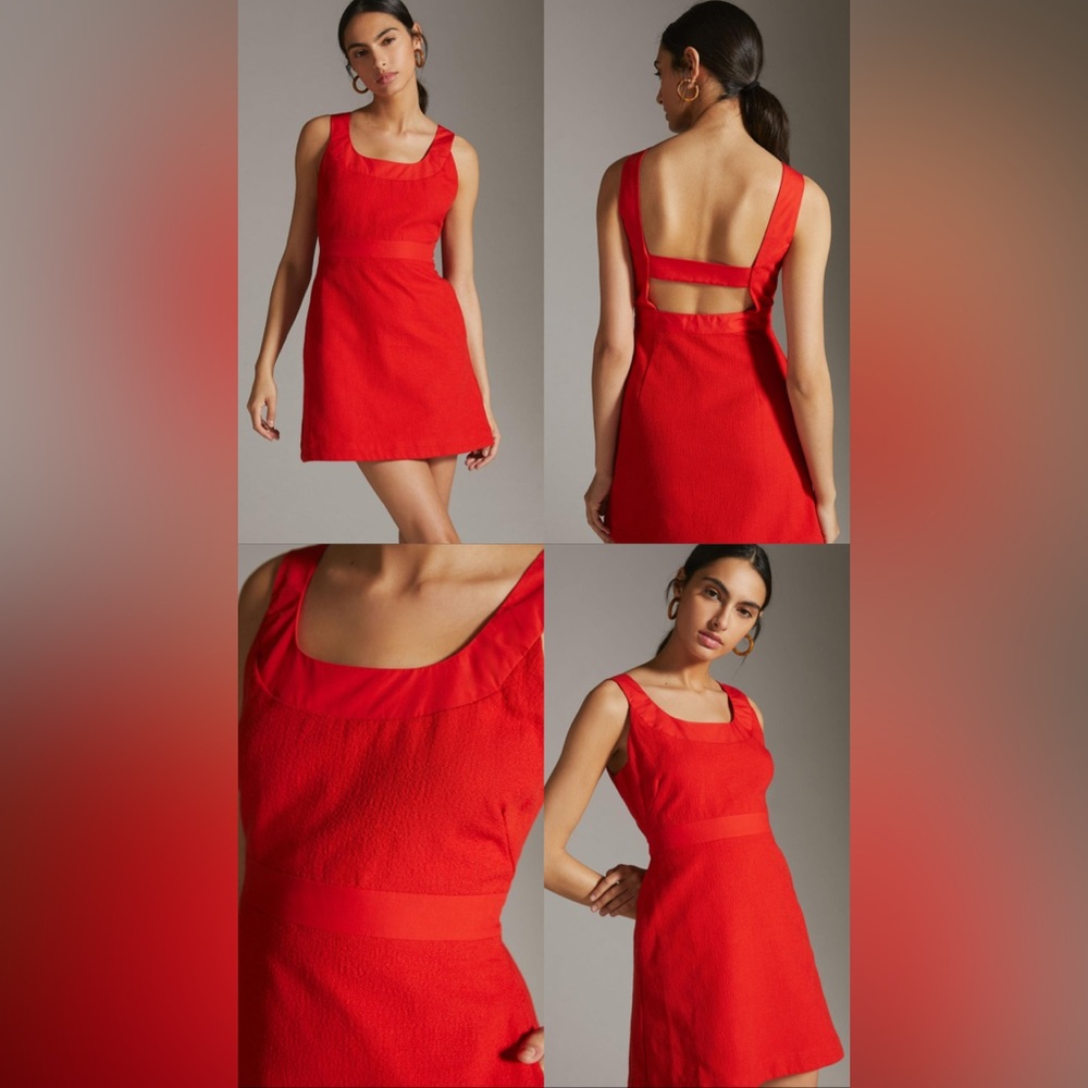 Anthropologie - Red Dress